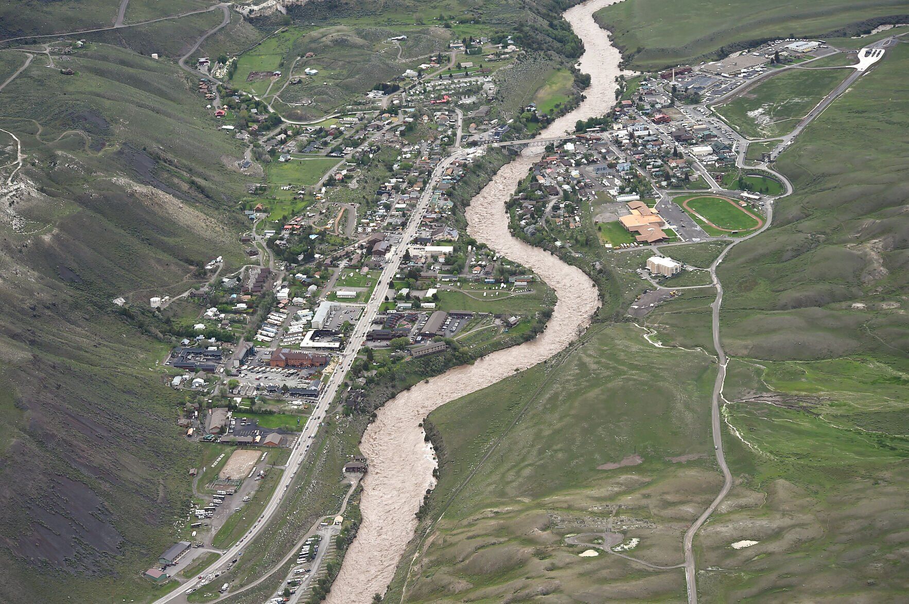 Flooding aerial